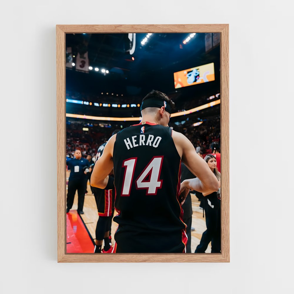 Poster Tyler on Fire – affiche Basketball (vue 4)